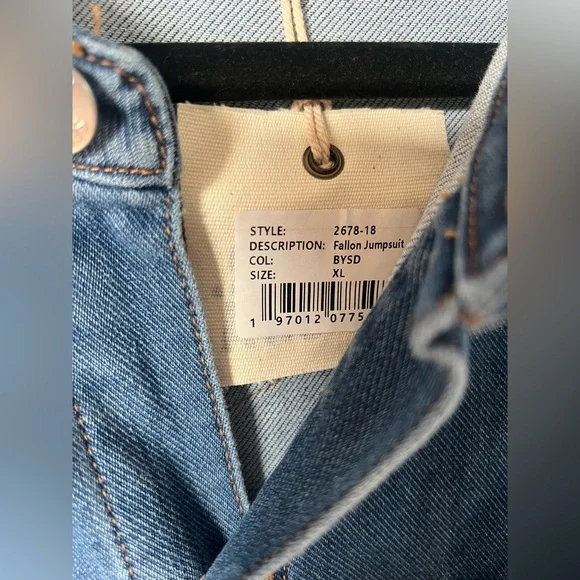 NWT SER.O.YA Fallon Jumpsuit in Bayside - Picture 8 of 11